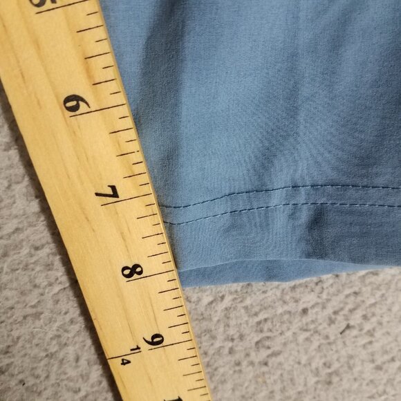 NEW Lands' End Swim Shorts Adult Large Blue UPF 50 Lined Hybrid Beach Summer Men - Picture 8 of 14